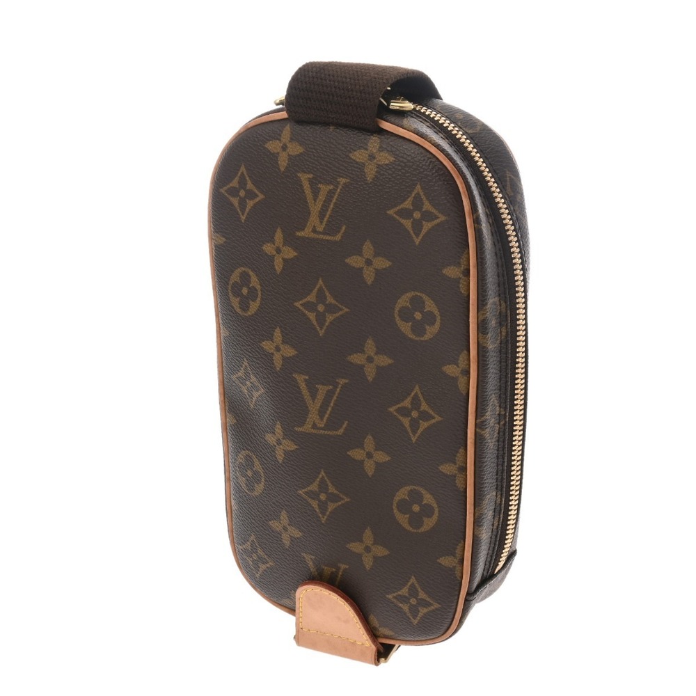 Louis Vuitton Monogram Ganju Pochette Brown Canvas